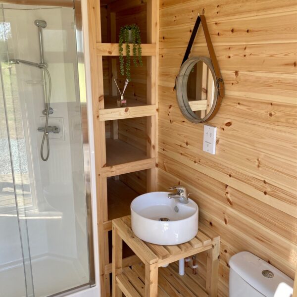 Private Bathroom East Yorkshire Glamping 