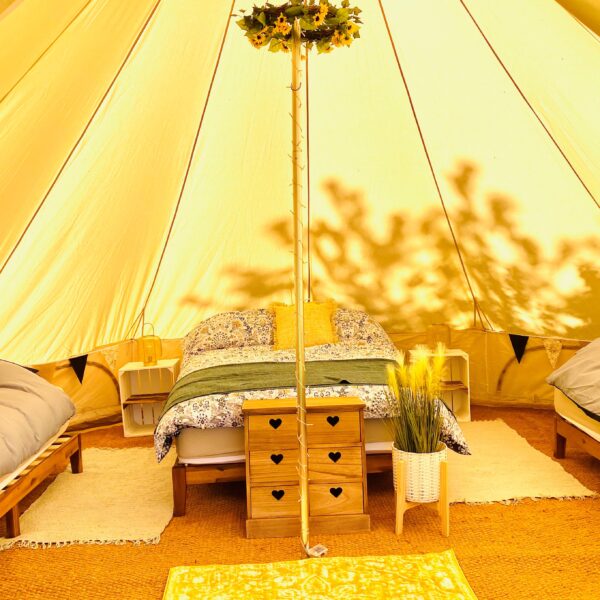 bell tent East Yorkshire Glamping 